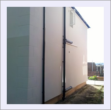 EWI-Weber Insulated Render system-Chester University side elavation after