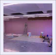 sevendale house manchester  plastering to walls & ceilings